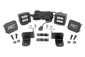 Polaris Ranger Crew XP 1000 Texas Edition LED Light Kit - Rear - Rough Country - 2 Polaris Ranger Crew XP 1000 Texas Edition LED Light Kit - Rear - Rough Country - 2
